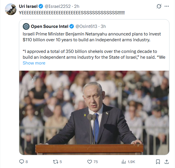 Uri Israel tweet media