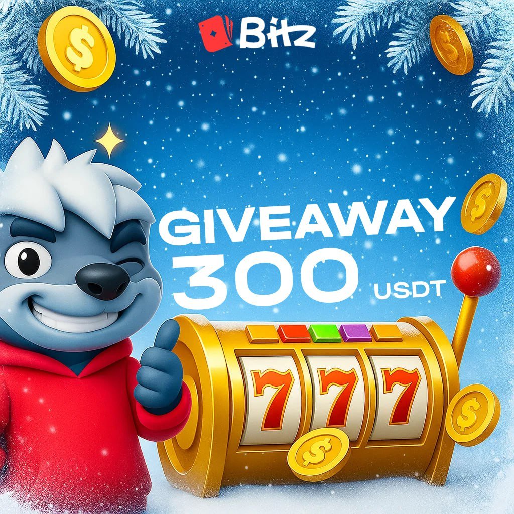 CHRISTMAS GIVEAWAY! ($300) 🎄🎅

- Like + RT
- Follow <a href="/bitz_casino_en/">Bitz Casino</a>
- 10 x 30 USDT (wager x20)

Bitz has Weekly $100,000 Tournaments, and FREE daily cash prizes 👀
