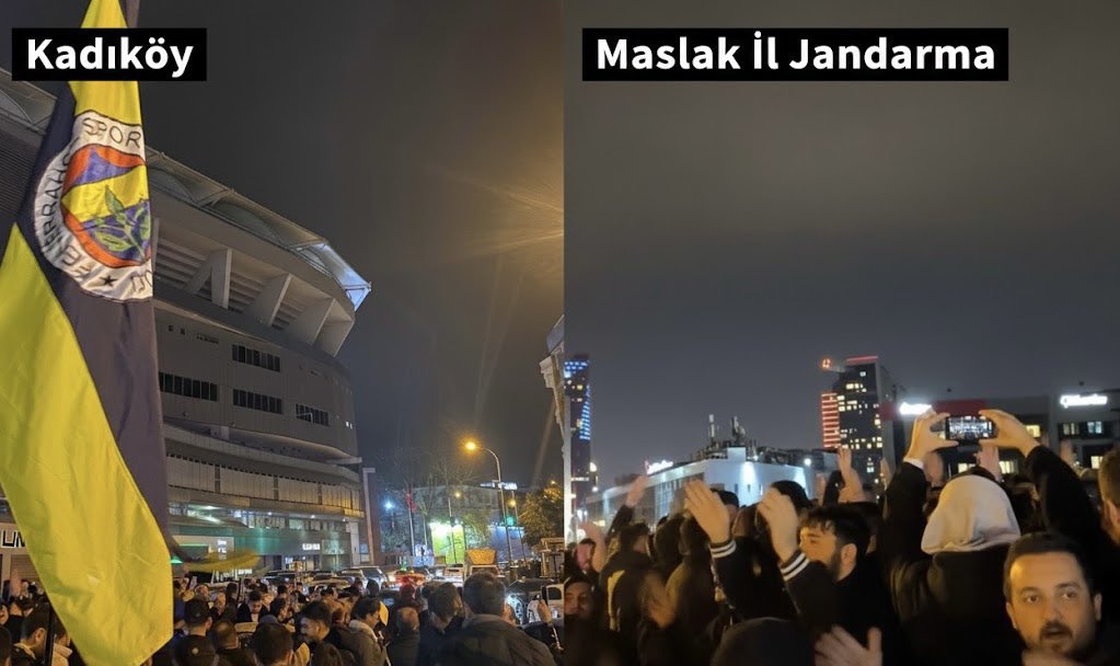 Taraftarlarımızın bir kısmı Şükrü Saraçoğlu'nu korurken bir kısmı Sadettin Başkanı koruyor

BU TARAFTARI YENEMEZSİNİZ.