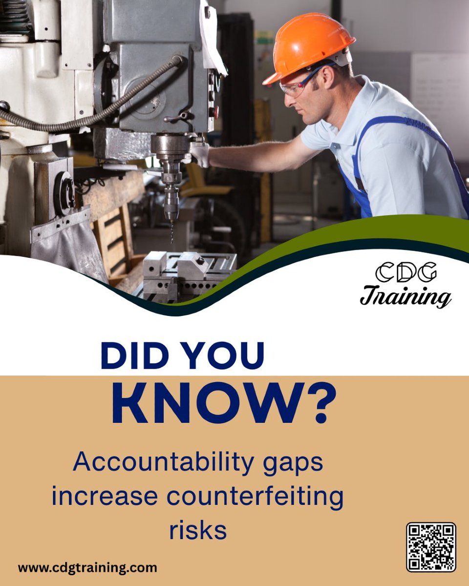 cdgtrainings's tweet photo. Did you know?  The ISO 14298:2021 Lead Implementer course.
Learn more: https://t.co/RKyPuwICC7
#leadimplementer #compliancetraining #onlinetraining #professionalcertification #careeradvancement https://t.co/WgdXApR6Qh
