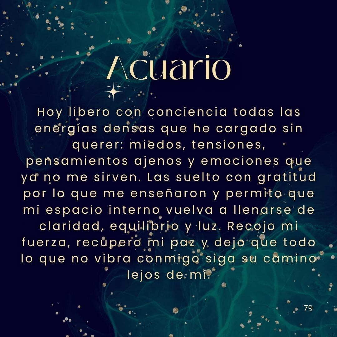 ♒ #Acuario, hoy Miércoles 24 de Diciembre, ¡Hoy es el día para confiar en tu poder de cambio y transformación!