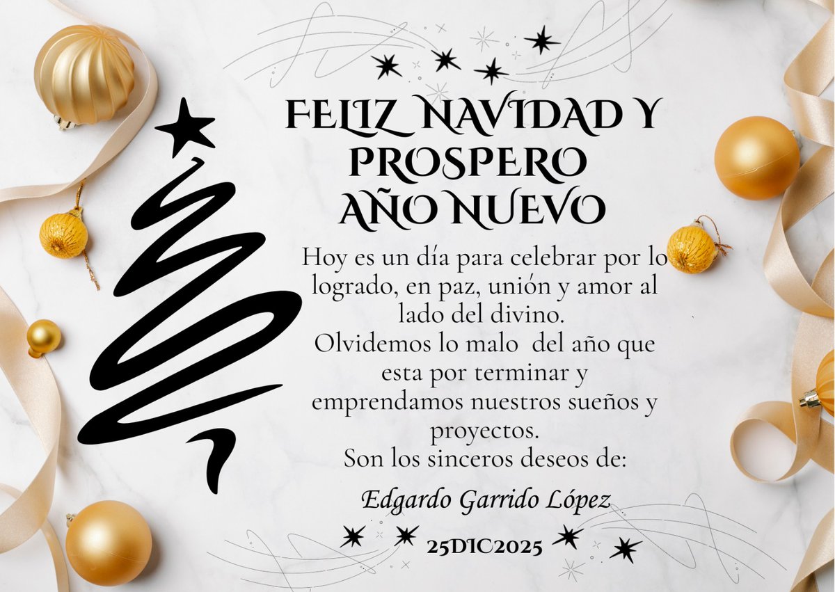 !FELIZ NAVIDAD! Deseo expresar un fraternal saludo a todos los peruanos de bien, en especial a los integrantes de nuestra <a href="/PoliciaPeru/">Policía Nacional del Perú</a> que a diario y en los lugares mas alejados arriesgan su vida, por la  seguridad, paz y el progreso de nuestro país.

"FELIZ NAVIDAD HERMANOS"🇵🇪💪🏻
