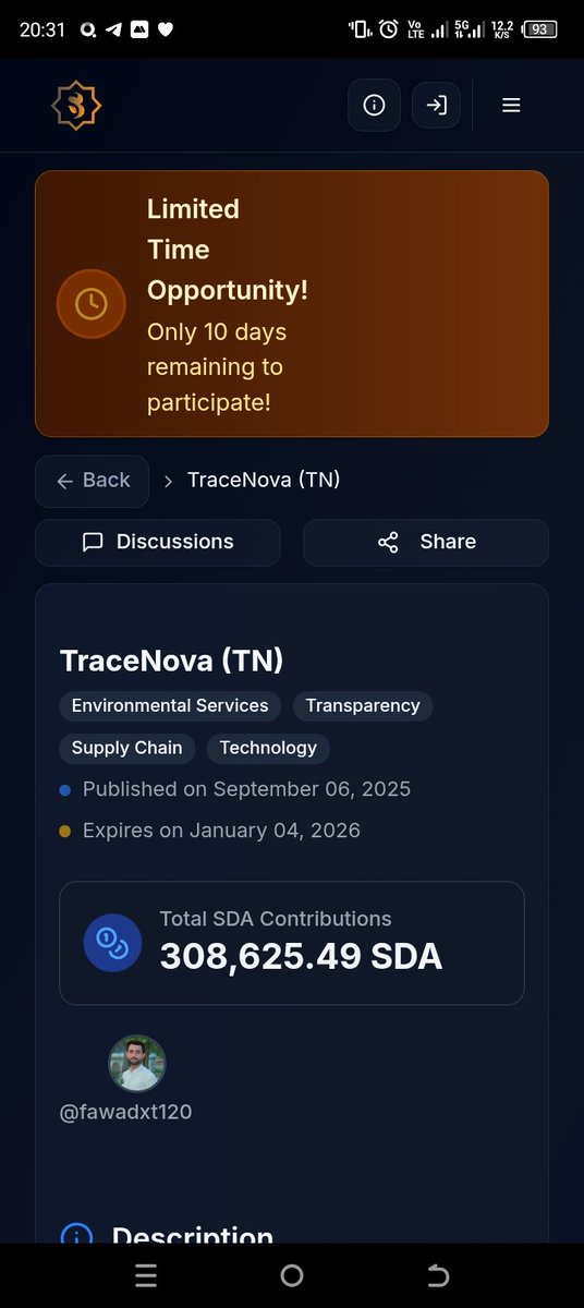 abuzaydfashion1's tweet photo. 🔗 How it works?
1️⃣ Farm data verified
2️⃣ Certification secured
3️⃣ Blockchain records
4️⃣ Consumer trust unlocked
#HalalBlockchain #Traceability
🔗 
https://t.co/7EQhPR9fD4

@Fawadxpress @GLNsGlobal https://t.co/81YkM8srqb