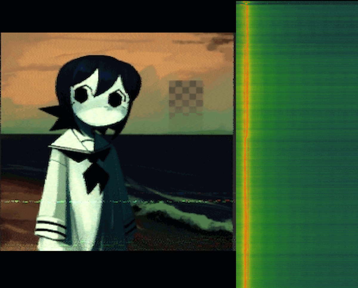 kybymyby's tweet image. due to the recent twitter features i will now be posting art as SSTV signals