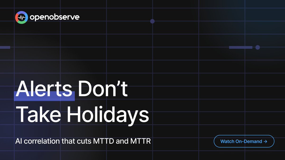 OpenObserve tweet media