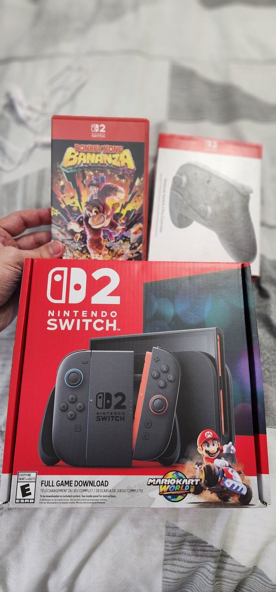 Xondervan1's tweet photo. Got myself a Nintendo Switch 2 last weekend as a Christmas present to myself! https://t.co/LkMx6teYQl