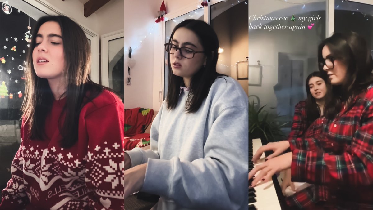 yoursreche's tweet image. la navidad sólo se completa cuando la persona que es el alma de la navidad aparece cantando un villancico and thats it