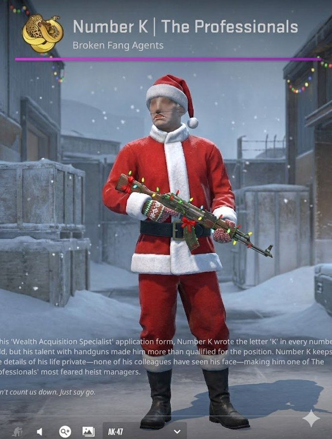 sendohCS's tweet photo. @ThourCS2 OMG, Christmas Operation Confirmed ❄️😭😭 https://t.co/OeekVUBrsz
