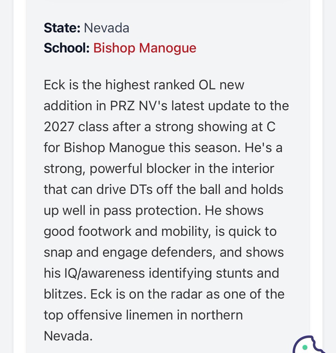 Mason Eck tweet media