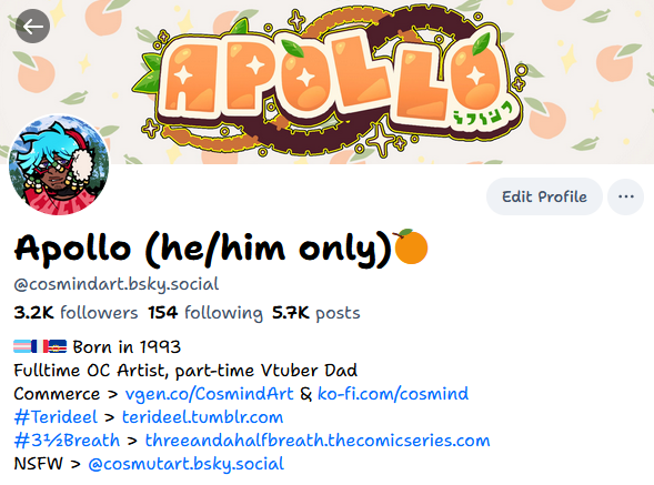 Apollo (he/him) ➡️ on 🟦☁️ tweet media