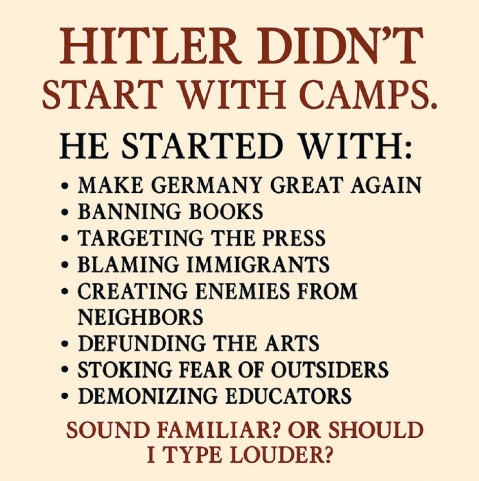 FRlTZ's tweet photo. @johnrockshomes John...you are mixing up parties..

It's the sitting #NeoGOP that is running hard-line right-wing policies.

You need to wake the flying fuck up, before it's too late. https://t.co/HGd3mhHLNU