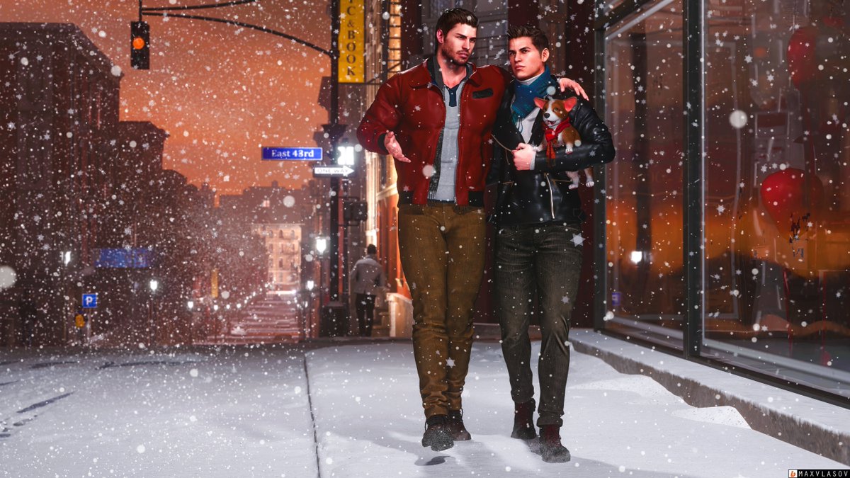 𝓜𝓮𝓻𝓻𝔂 𝓒𝓱𝓻𝓲𝓼𝓽𝓶𝓪𝓼!
[pre-release]
This time we will see some of pre-holidays moments with our boys🥰
Nivanfield family walking along a snowy street talking about something, while lil Finny curiously watching the snow fall😍
#Nivanfield
#PiersNivans
#ChrisRedfield