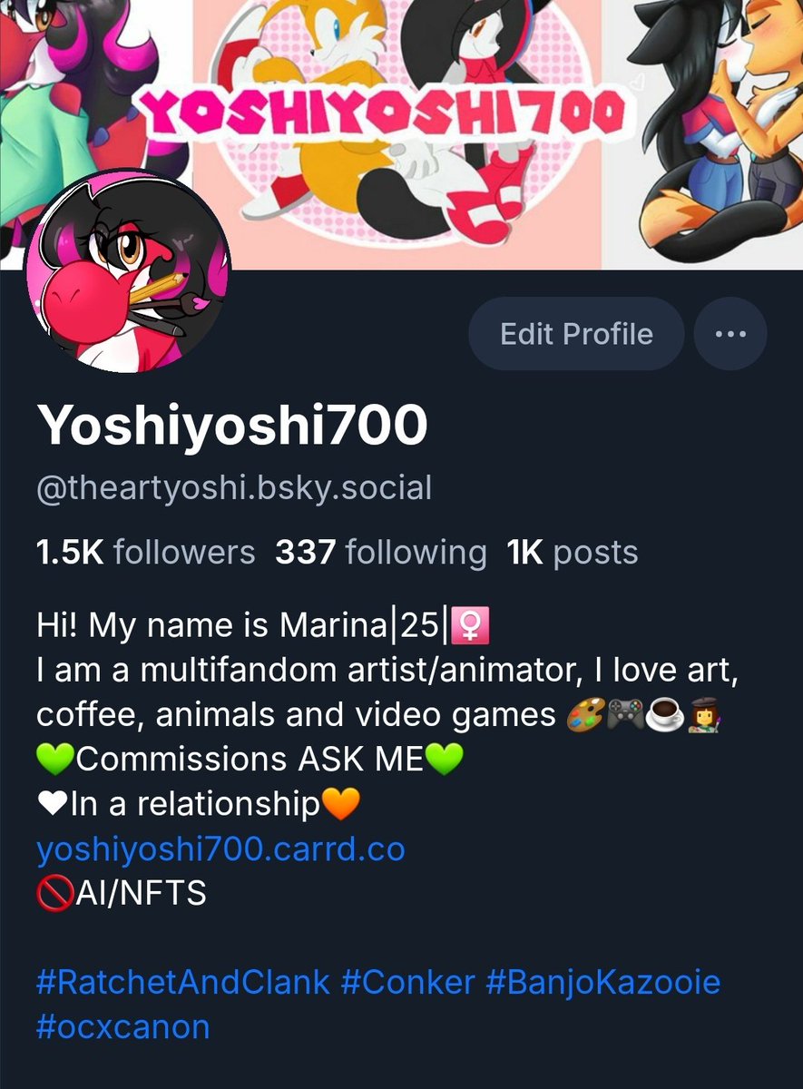 TheArtYoshi's tweet image. fuck twitter for adding an edit option for anyone to put mine and other artists works into AI.. even after we disable it...

Its Christmas eve, and this is the bs we get. Just know I'm heavily debating on not posting art here anymore :')

Please follow my 🦋 
And other socials 💙