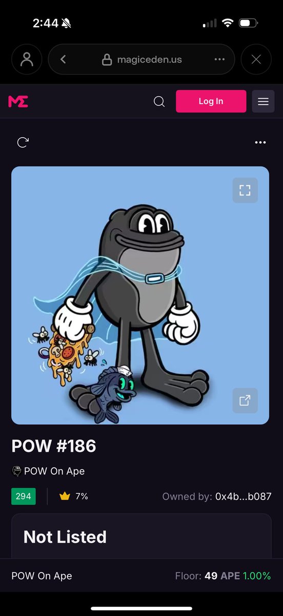 Ramon_Pablo23's tweet image. Giving away 5 Boggys and 5 POW in 24hrs! Must follow these requirements:
Follow @BoggyCoinSol and @POWonApe 
Like, Comment and Retweet this post!