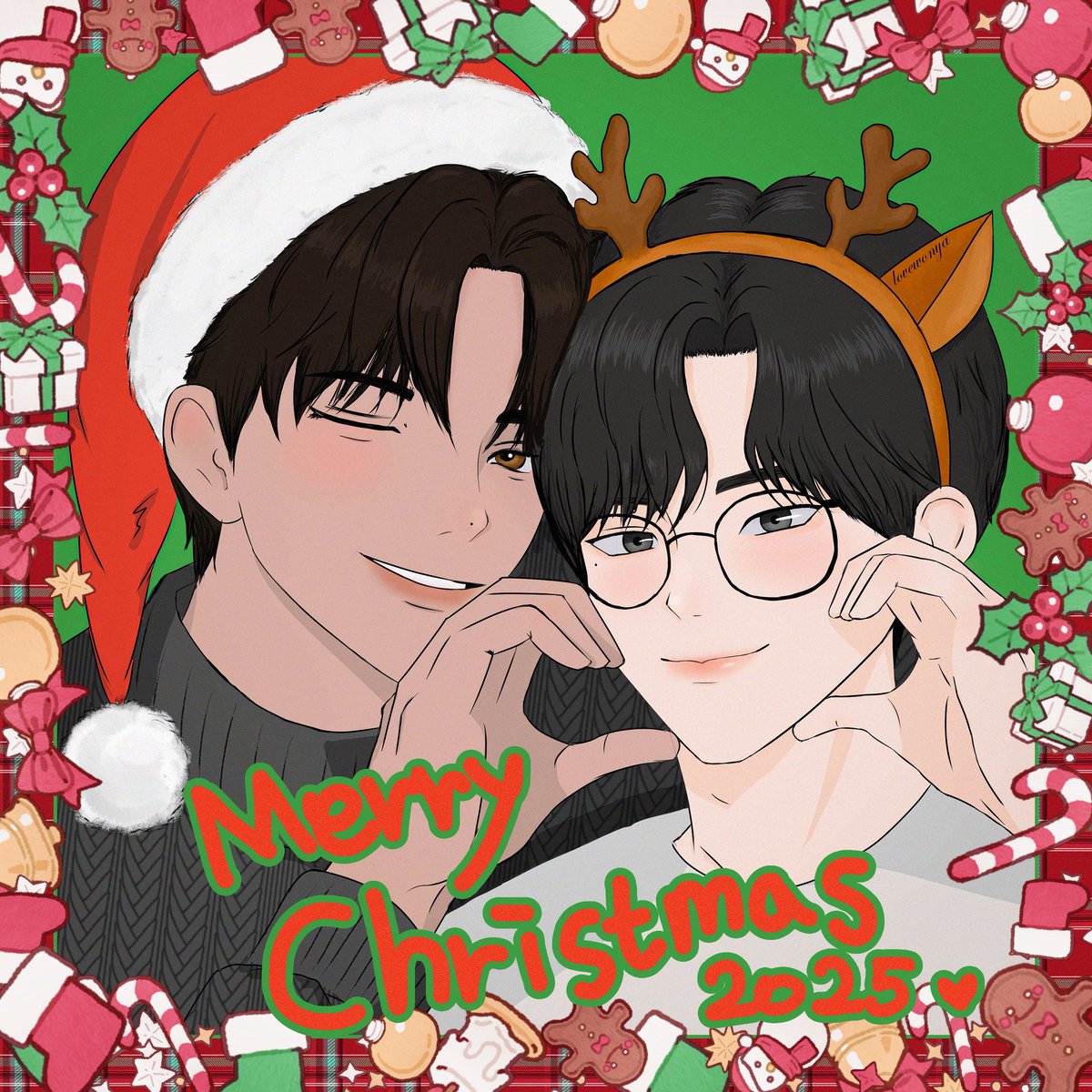 lovewonya's tweet photo. 🐶🐈‍⬛ Merry Christmas 🎄💝 https://t.co/kNq9jJ5QEY