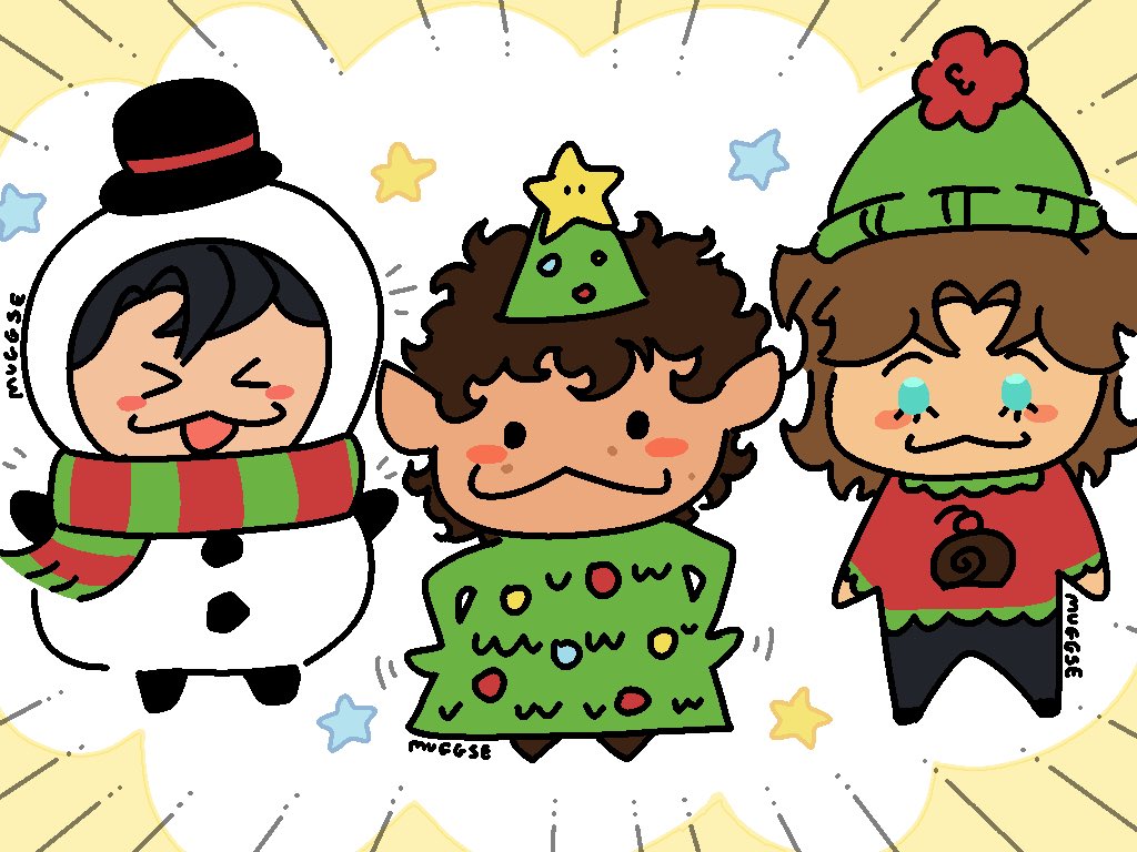 common_antics's tweet image. Merry Christmas Eve everynyan 😛