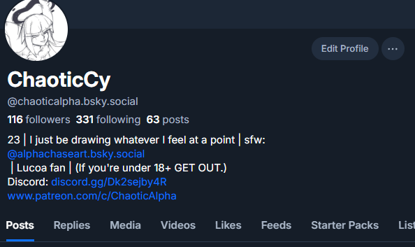 ChaoticCypher🔞 tweet media