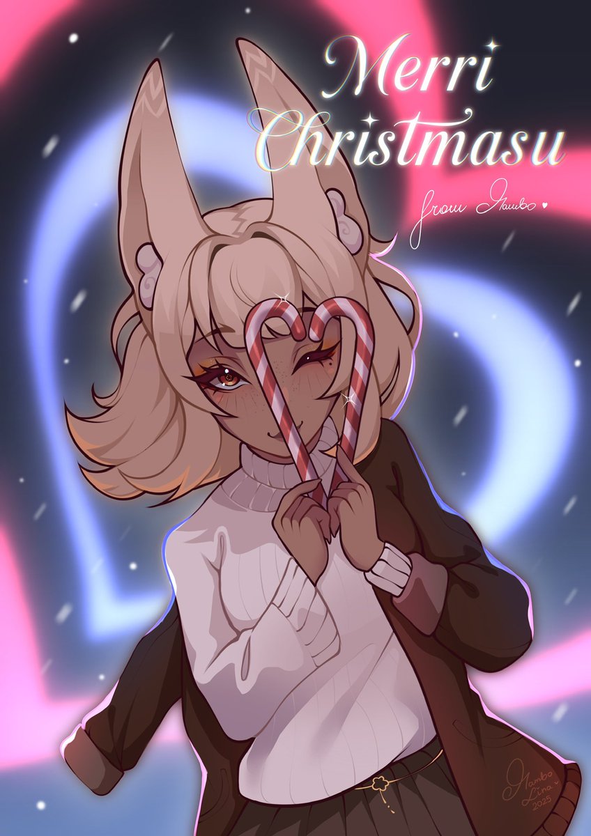 MambolinaVT's tweet photo. Have a wonderful holidays, my little ones! Merri Christmasuuu๐ฅฐ
Your fav mama,
Mambi๐
#MamboART https://t.co/DV7uXiWZrF
