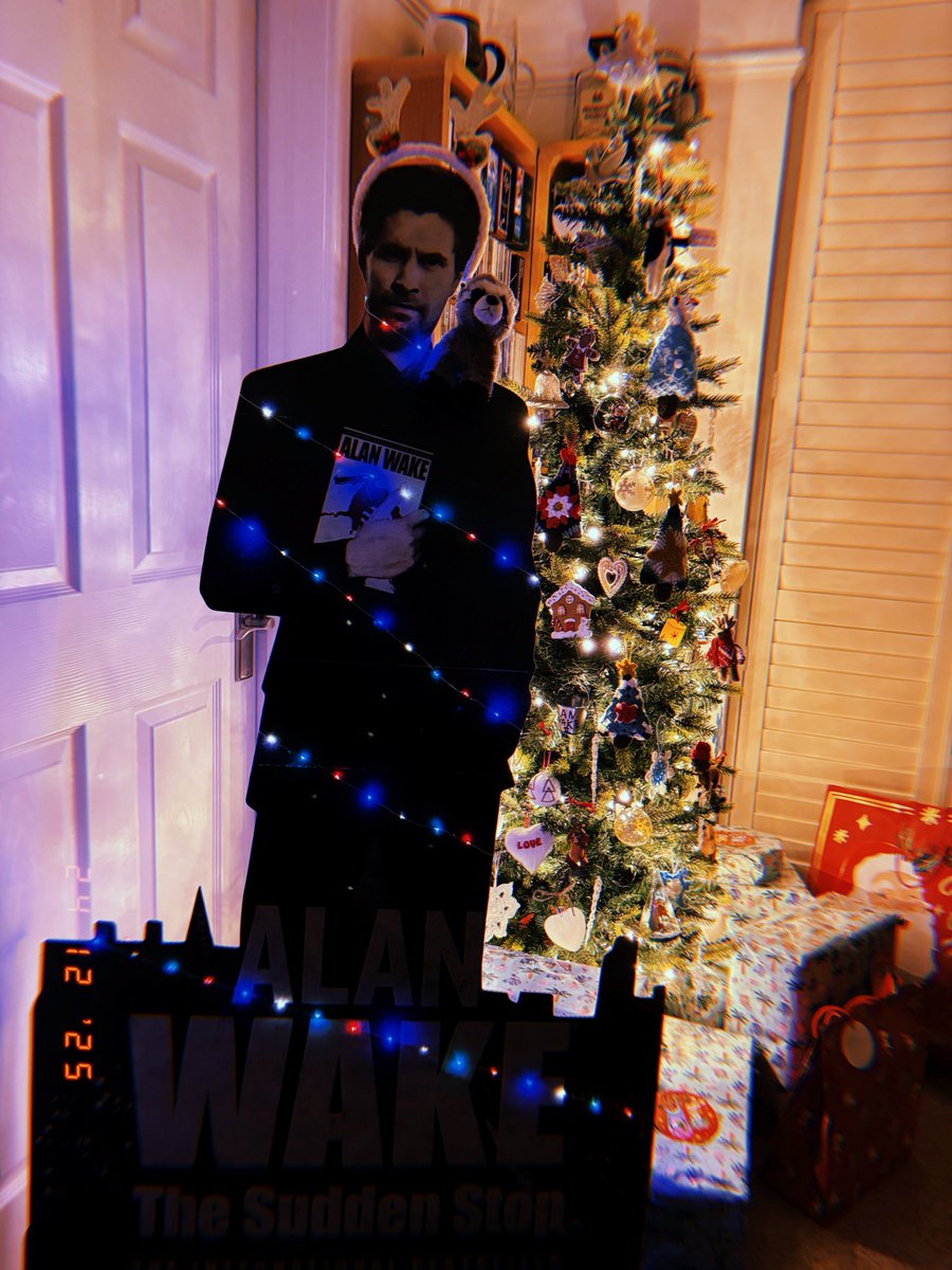 the presents are being guarded by the champion of light