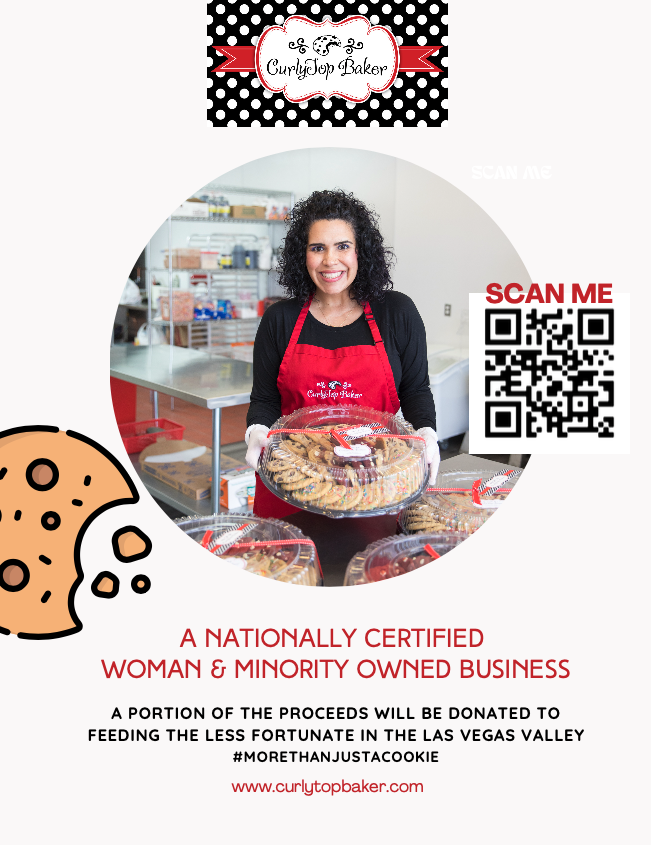 Curly Top Baker Is Giving Back! 🍪

Through the end of the year, Curly Top Baker is supporting Nevada Blind Children’s Foundation by donating 10% of every order through Curly Top BakerCares, Inc. 💛

Your holiday treats can make a difference!

bit.ly/4j0MysF