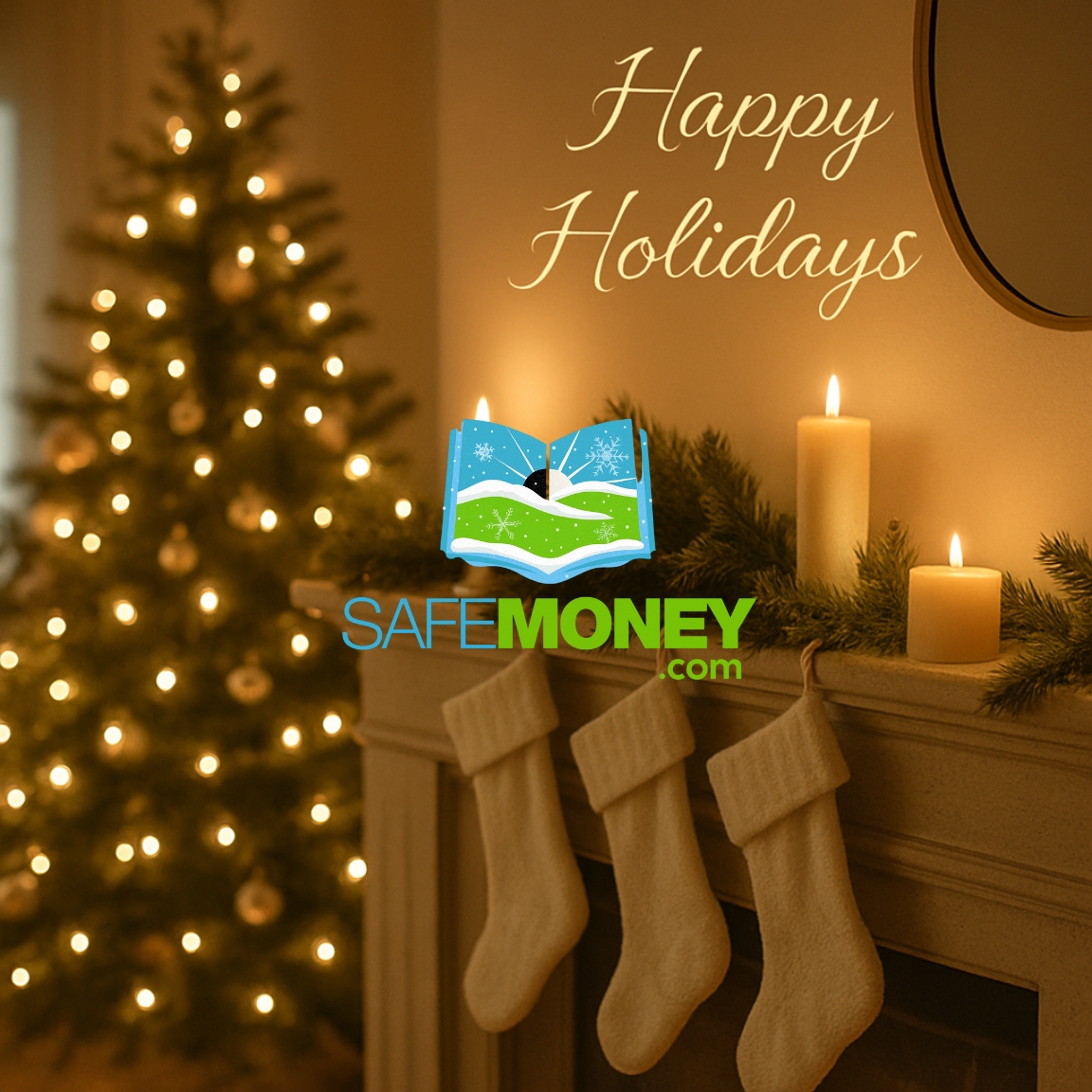 SafeMoneyReady's tweet image. Wishing you peace, warmth, and joy this holiday.
May your home feel cozy, your heart feel full, and your mind feel calm knowing your future is protected. 🎄✨

Visit SafeMoney.com for simple guidance that brings confidence and peace of mind.

#HolidaySeason #SafeMoney