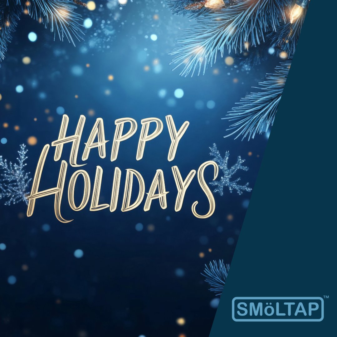 smoltapinc's tweet photo. 🎉 Happy Holidays from SmolTap! 🎉
Wishing you a joyful and safe holiday season! 💙

#HappyHolidays #SmolTap #SeasonOfJoy #HolidayCheer https://t.co/1P5UUMZKRP
