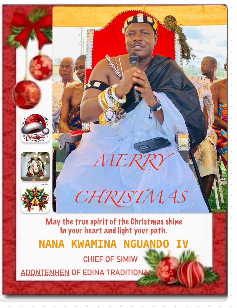 amoahpee's tweet photo. Merry Christmas to all love ones https://t.co/x2gWJJF5b8