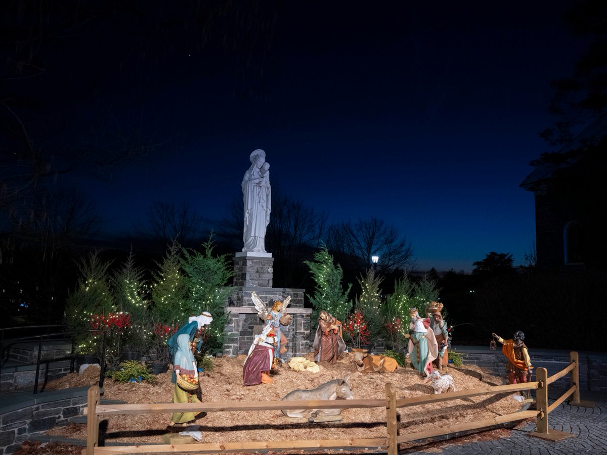 “O come, let us adore Him, Christ the Lord.”

As we gather on this Christmas Eve, may the wonder of Christ’s birth bring peace and joy to our community.