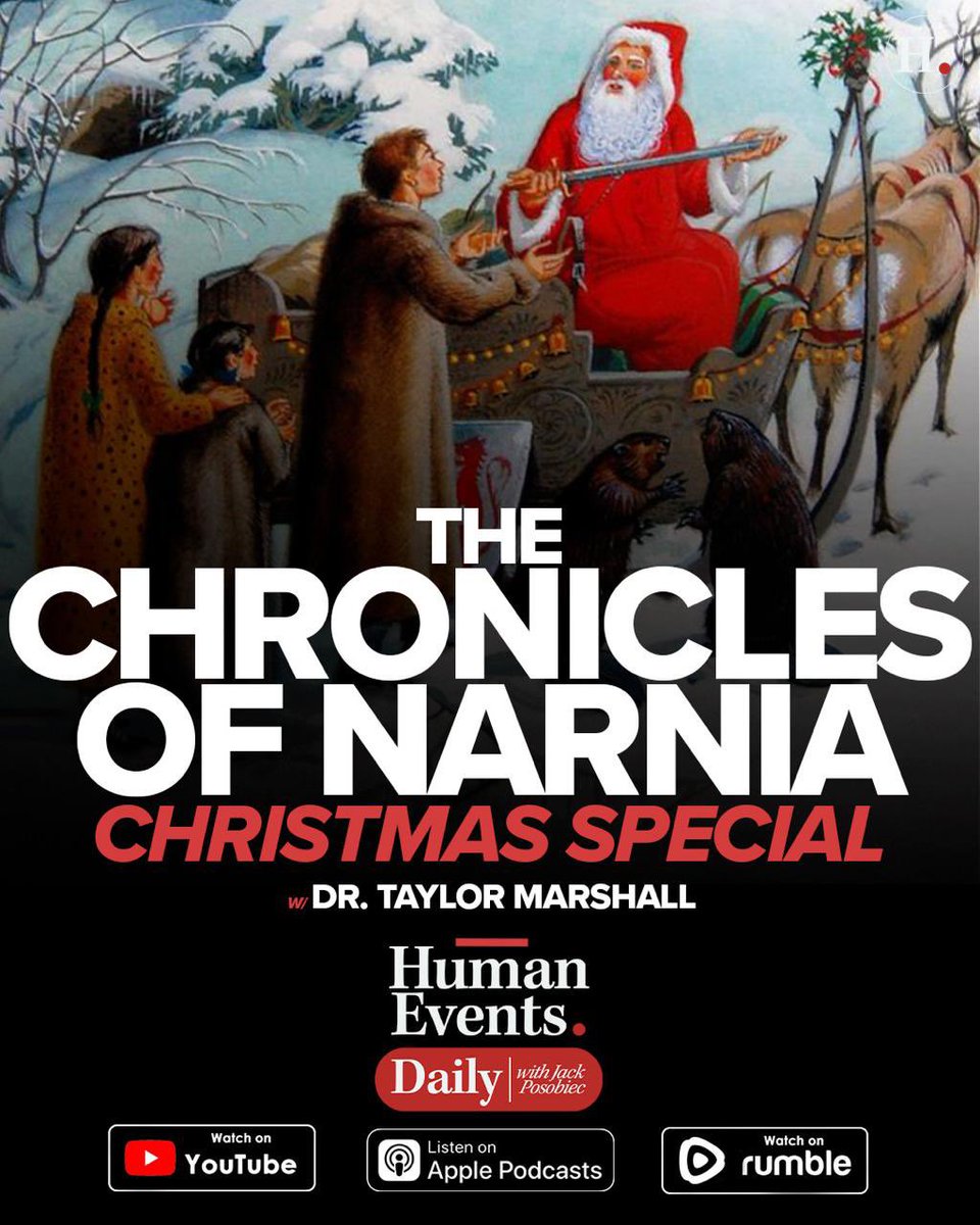 The Chronicles of Narnia Christmas Special

Podcast: podcasts.apple.com/us/podcast/hum…
Rumble: rumble.com/v73febk-the-ch…