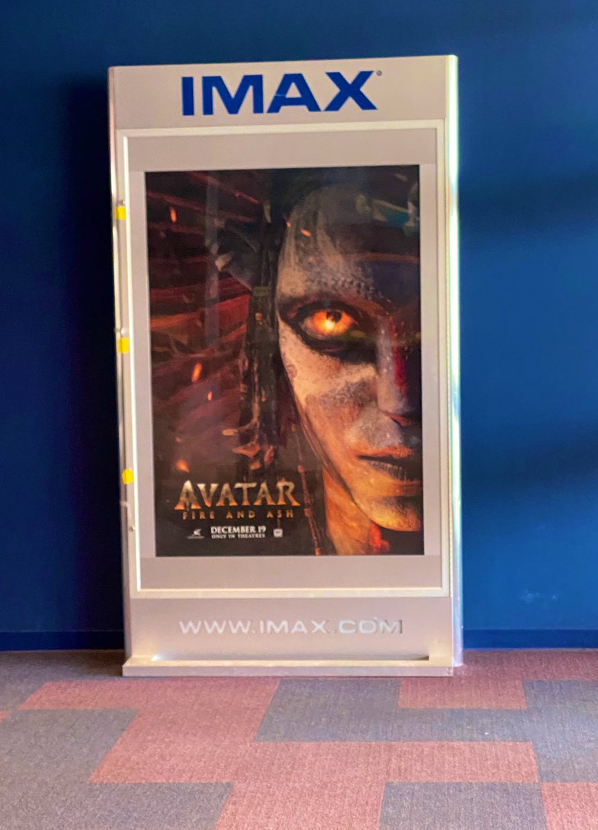 bryceDKB's tweet photo. 45. Avatar: Fire and Ash
12/24
So incredibly grateful to see a new James Cameron film in IMAX 3D. The character Varang might be the best thing about this trilogy and the movie needed way more of her. Quite excited to see this again as a whole cohesive trilogy. https://t.co/6W74Uvpur2
