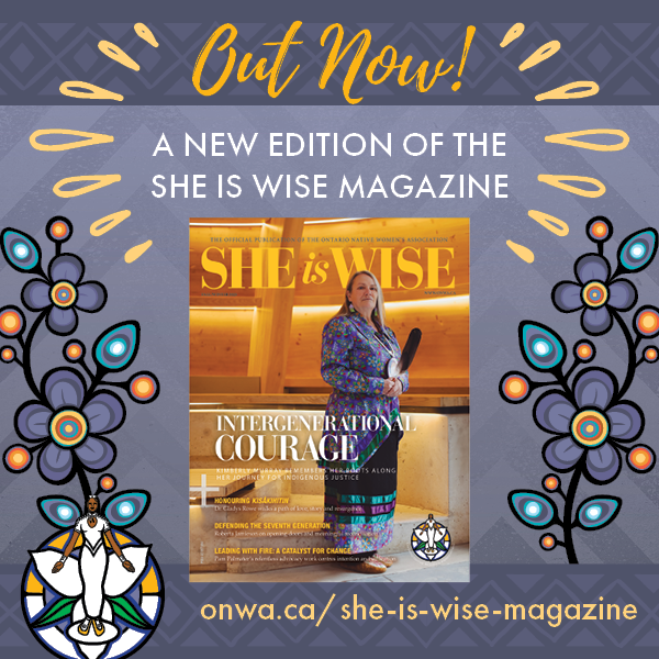 This 13th edition of the She Is Wise magazine honours the 13 Grandmother Moons teachings by uplifting the voices of 13 Indigenous women whose leadership, love, &amp;amp; lived wisdom guides our Nations forward.

📖 onwa.ca/she-is-wise-ma…

#SheIsWise #IndigenousWomenLead
