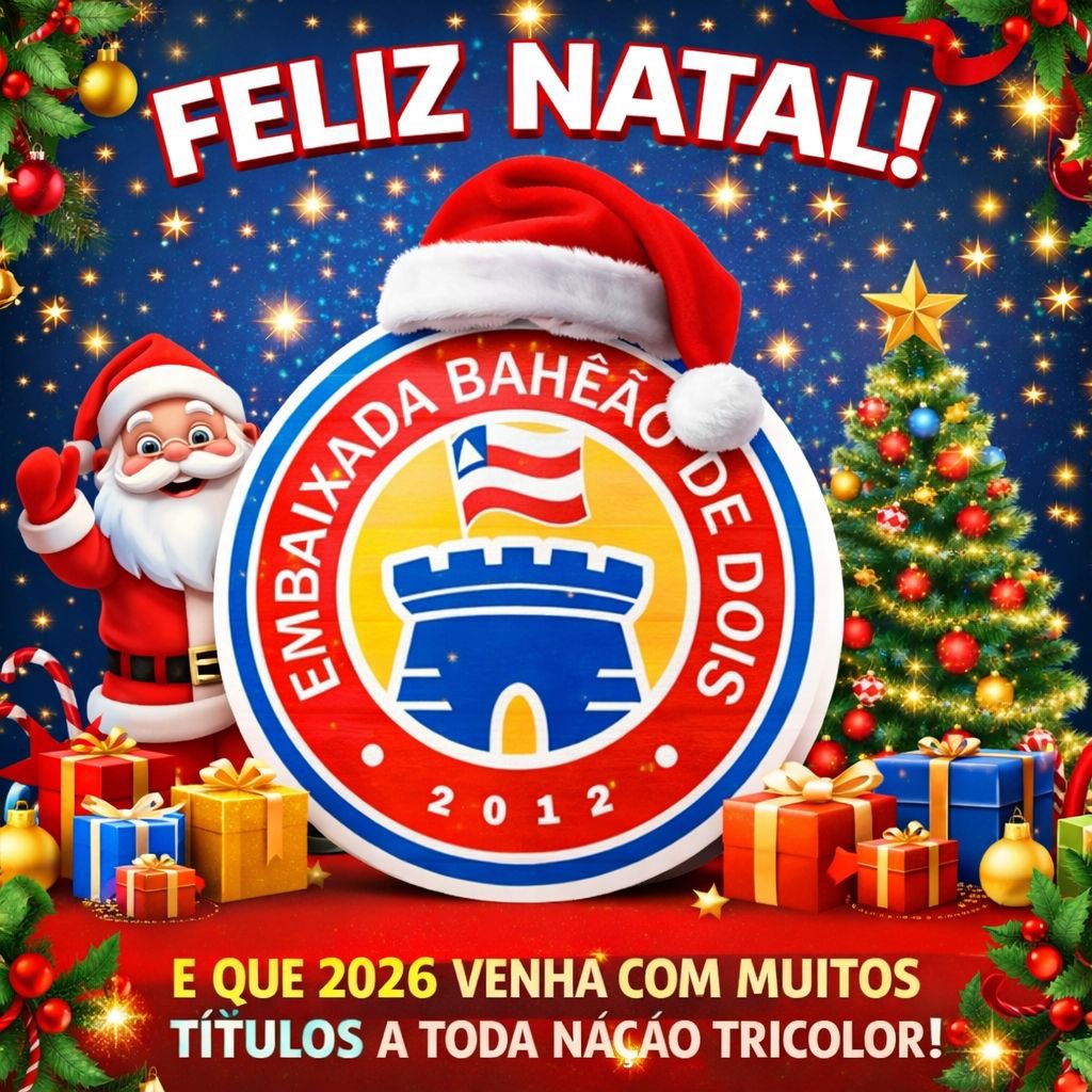 EmbBaheaodeDois's tweet photo. Feliz Natal! 🎅🏼 https://t.co/Xf3zJTNtf6