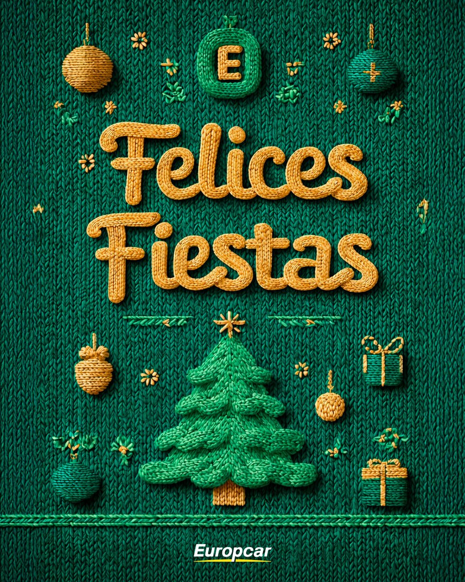 Que la magia de estas fechas llene tu hogar de paz, amor y alegría. 😀

Estar con tus seres amados es el mejor regalo que puedes tener, disfruta cada momento. 🤗

Felices fiestas,
Europcar México 💚