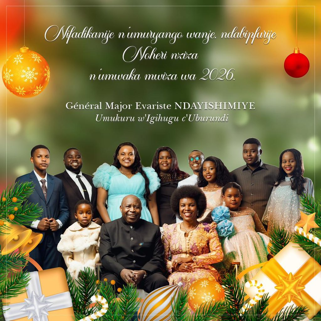 SE Evariste Ndayishimiye tweet media