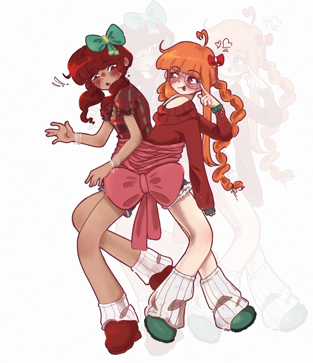 futabadoodles's tweet image. wrapped up with a bow 🎀