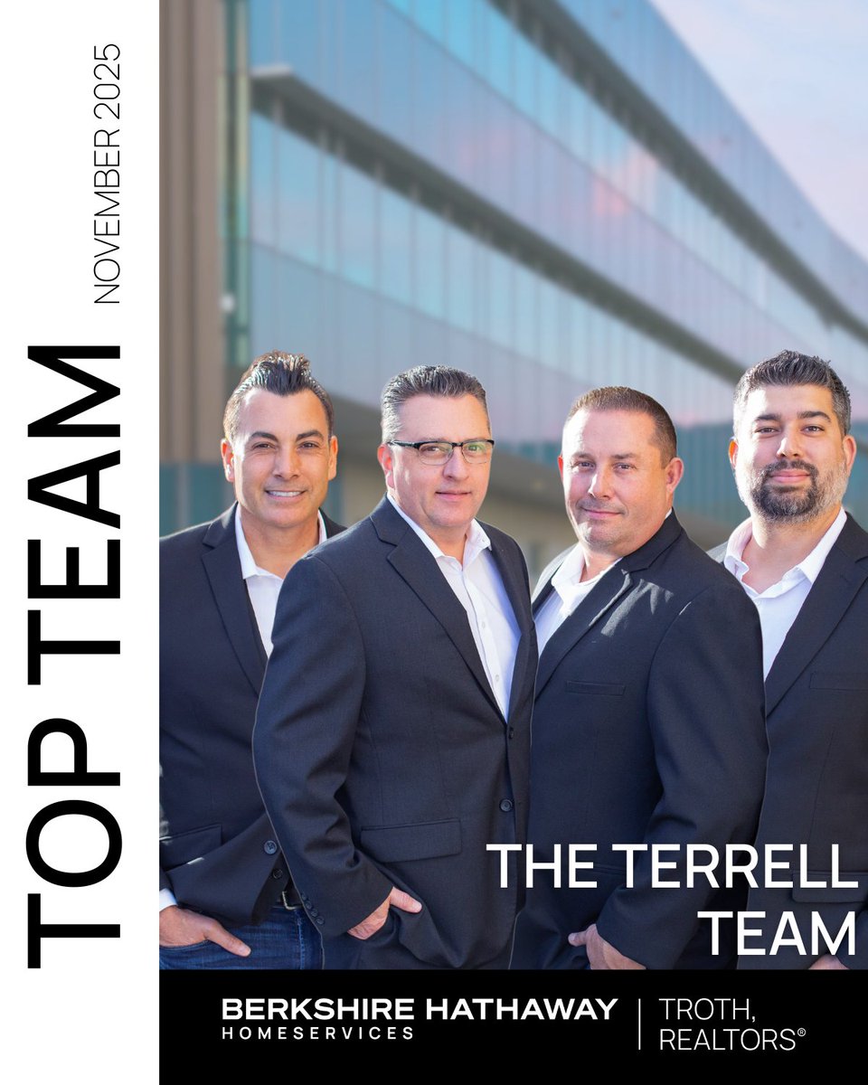 DougTerrell3's tweet image. 💥🏆𝐀𝐧𝐝 𝐭𝐡𝐞𝐲 𝐣𝐮𝐬𝐭 𝐤𝐞𝐞𝐩 𝐨𝐧 𝐜𝐨𝐦𝐢𝐧𝐠!!🏆💥
THE TERRELL TEAM. has done it again!!
TOP TEAM for November of 2025!!!
Proven Real Estate Professionals.
Call or text 661-803-0269.
DRE#01912546