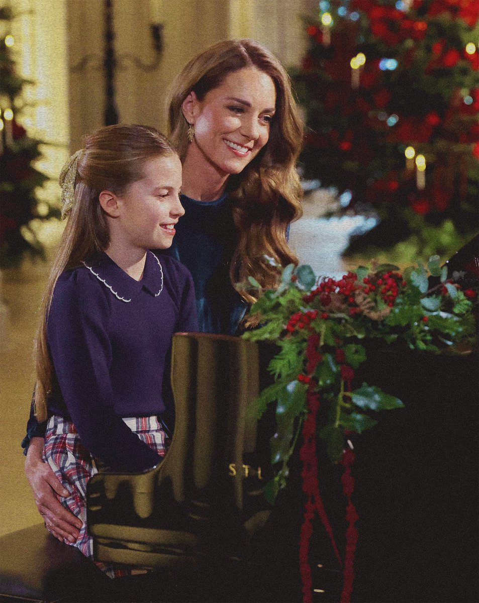 George and William at the Passage and now Catherine and Charlotte playing the piano. What an amazing season for us.