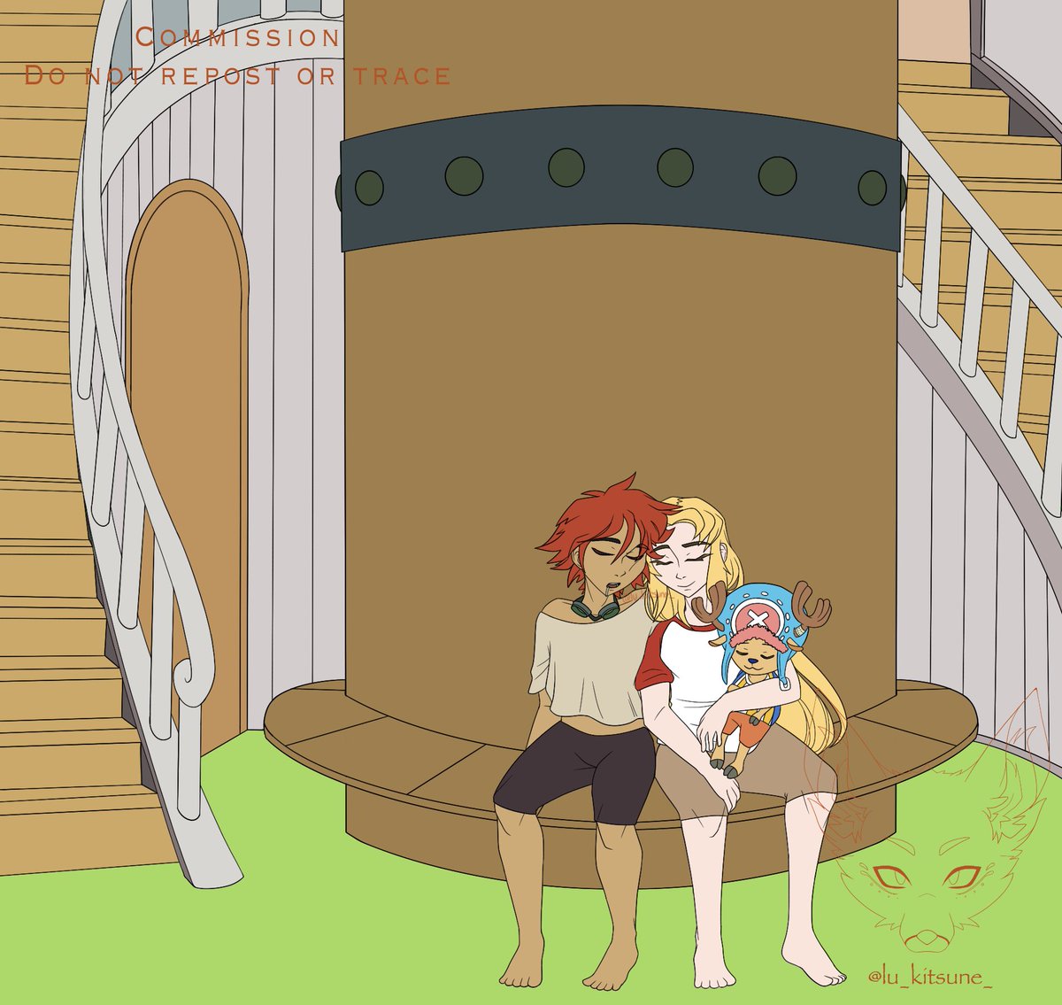 Finished commission for <a href="/MetalSoundPro/">MetalSound</a> ! Thank you for working with me :3

#art #commission #drawing