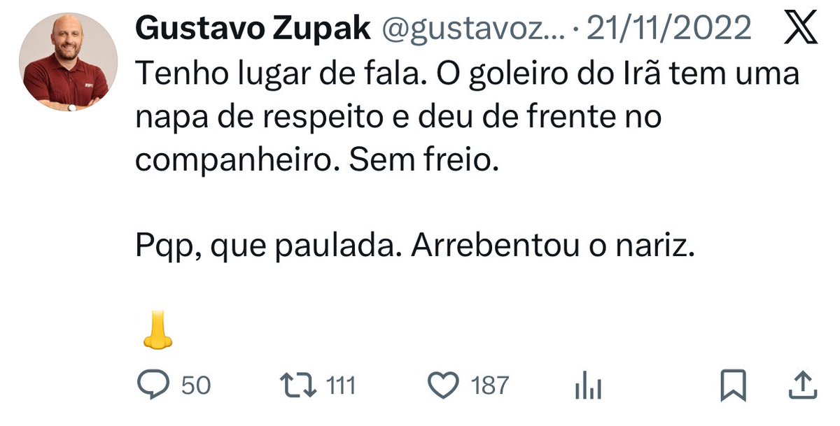 Pq vcs acham que ele trancou os comentários?