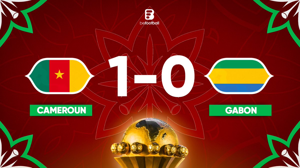 ⚽️ BUUUUUUUUT D’ETTA EYONG !!!! 

CAMEROUN 🇨🇲  1-0  🇬🇦 GABON