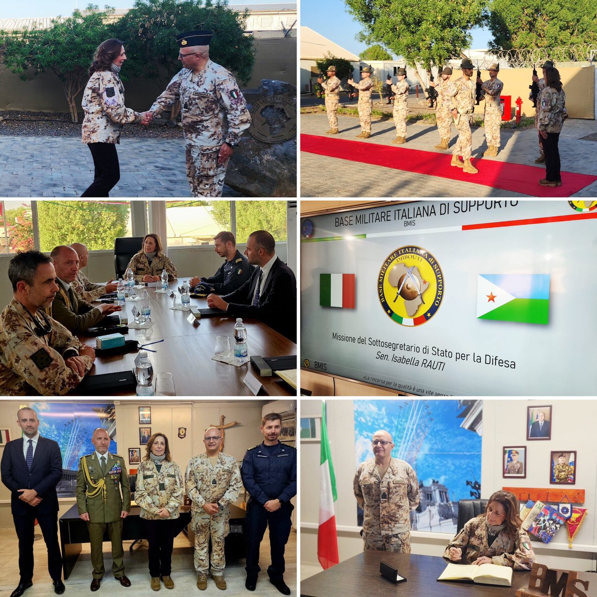 isabellarauti's tweet photo. 📍Gibuti - #BMIS
🇮🇹 🇩🇯 #24dicembre #VigiliadiNatale con il nostro Contingente della Base Militare Italiana di Supporto #AmedeoGuillet.
🌍 In #Africa le missioni internazionali hanno particolare valenza strategica per gli equilibri globali di #sicurezza e #stabilità.
🤝 La #BMIS rappresenta un importante hub militare internazionale, polo operativo centrale per le attività addestrative ma anche per quelle di cooperazione civile e militare #CIMIC.
🪖 Addestrare le Forze di Sicurezza locali significa rafforzare il contrasto alla pirateria ed al terrorismo e contribuire alla stabilizzazione del #CornodAfrica crocevia di rotte commerciali e finestra sul #MedioOriente.
🎄 Auguri di buon #Natale a tutti gli uomini e le donne del Contingente italiano in #Gibuti che rappresentano con orgoglio la nostra Nazione e consolidano la credibilità italiana a livello internazionale.
@GuidoCrosetto @MinisteroDifesa @SM_Difesa @Esercito @ItalianAirForce @ItalianNavy @_Carabinieri_ @EutmPio @EU_in_Somalia @EUNAVFORASPIDES @ETEmbassyNBO
#24dicembre #ForzeArmate #Gibuti #Somalia