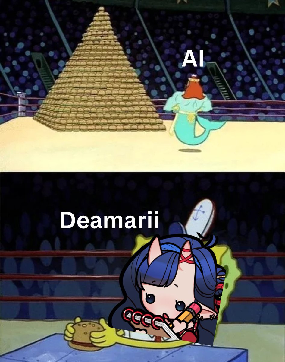 Despite these changes, I will continue to post here.
I love to draw, and I love to share my work with the world especially in a time like this where AI is against us.

I will keep pushing through to be the humanized art on your timeline until it's impossible.