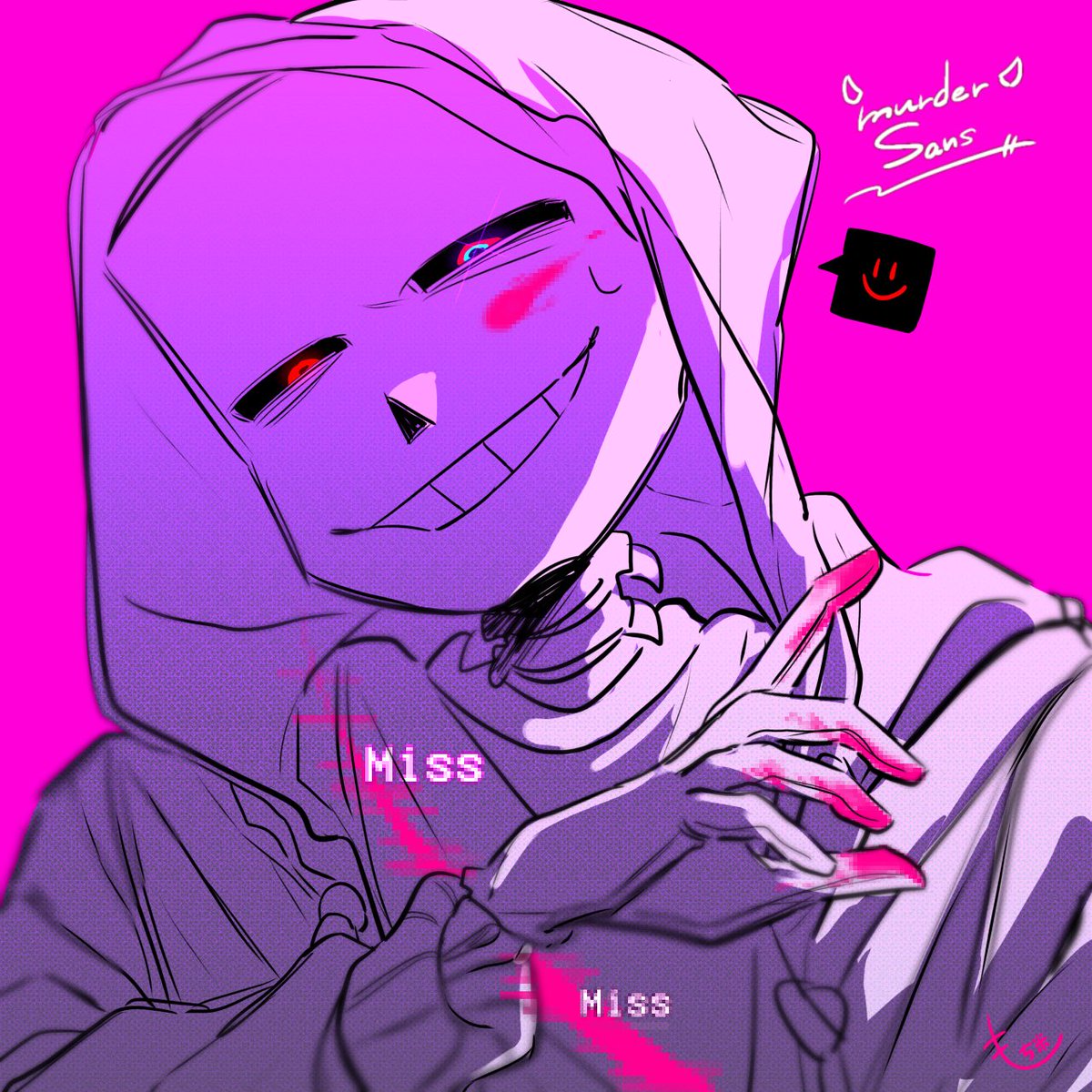 murder___Love's tweet photo. 🧣😈
 #undertaleAU https://t.co/UjVkWJgrVs