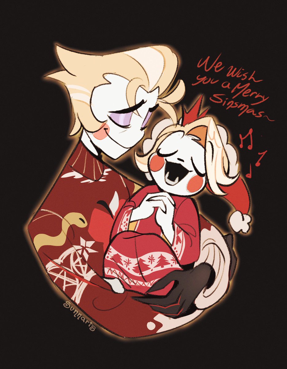 #hazbinhotel #HazbinHotelFanart
MERRY CHRISTMAS for you all!! 🎄🥂

Wishing you the best and have a wonderful day/night!! love youu