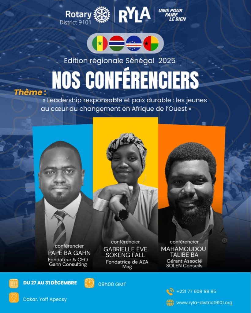 I am very pleased to join RYLA as speaker this year. I will have  conversation with folks coming from abroad on entrepreneurship.  #Sharing #Entrepreneurship #GahnConsulting