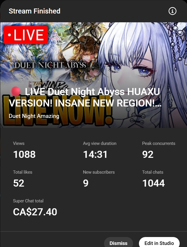 NotAmazingGC's tweet image. W stream thanks to everyone who came through!