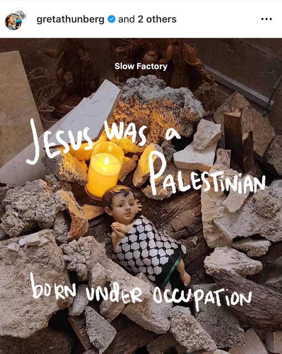 HamasAtrocities's tweet image. Greta is an idiot 
Born under retardation