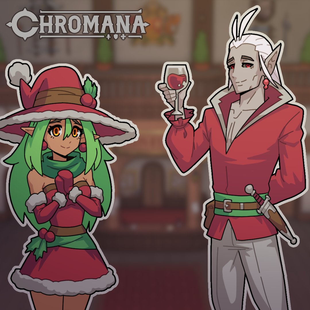 chromanagame's tweet photo. 🎄Merry Christmas!🎄

#indiedev #gamedev #indiegame https://t.co/RoZUTU89SO