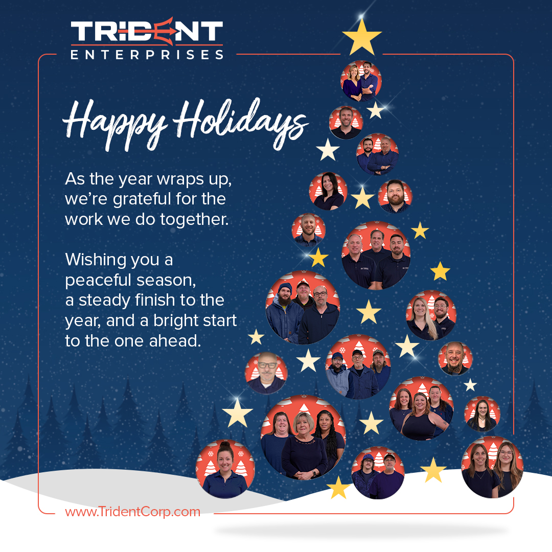 TridentEntIntl's tweet photo. Happy Holidays from Trident! Wishing you a bright season and a strong start to the new year as we look ahead to new opportunities and continued momentum. https://t.co/5gdL5YkJDs