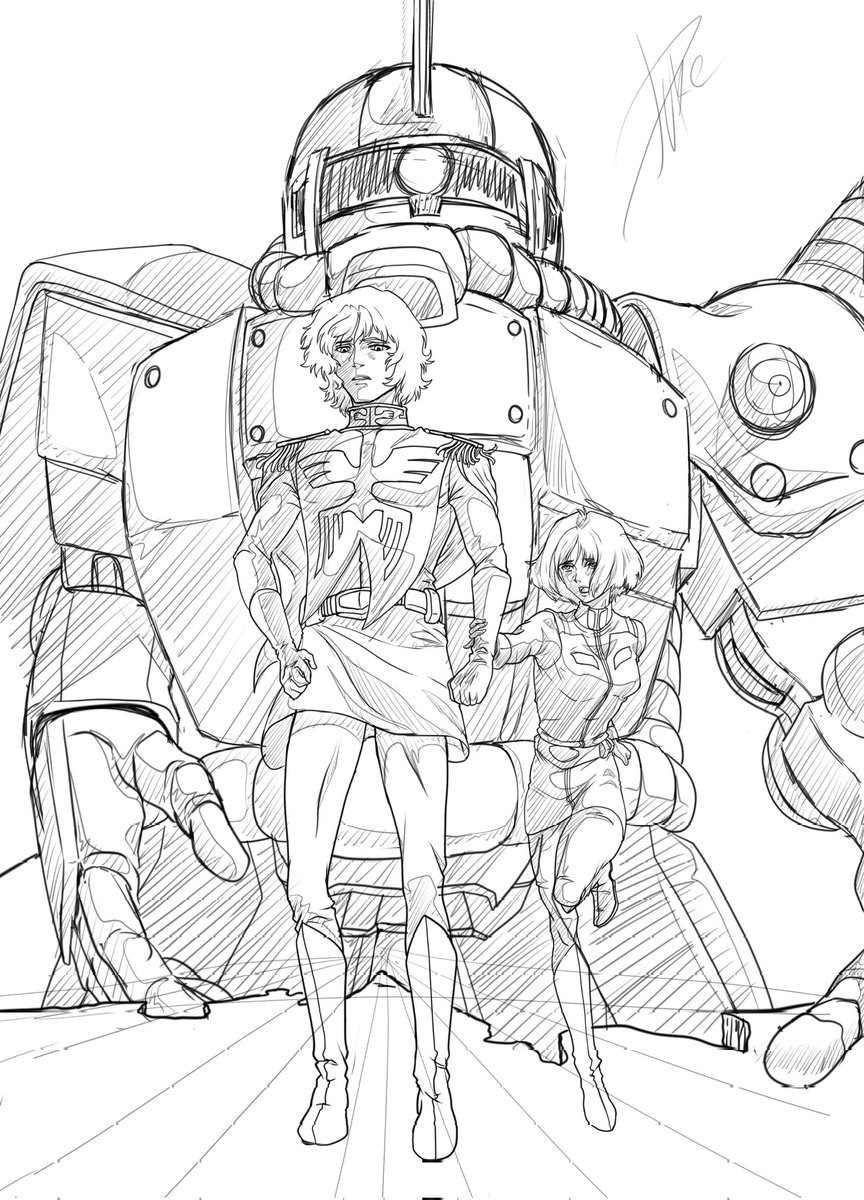 Duke_Ramy's tweet photo. W I P • Char Aznable https://t.co/nXmvBs9cAL